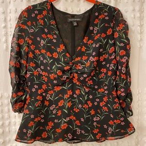 Banana Republic Floral Blouse